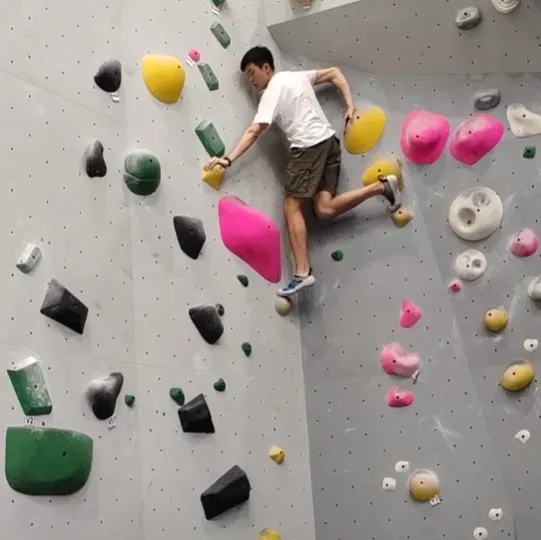 Picture of me bouldering